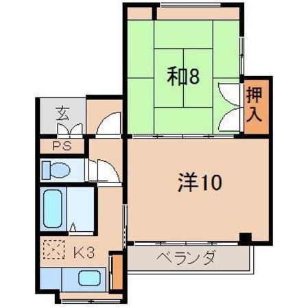 スミキビルの物件間取画像